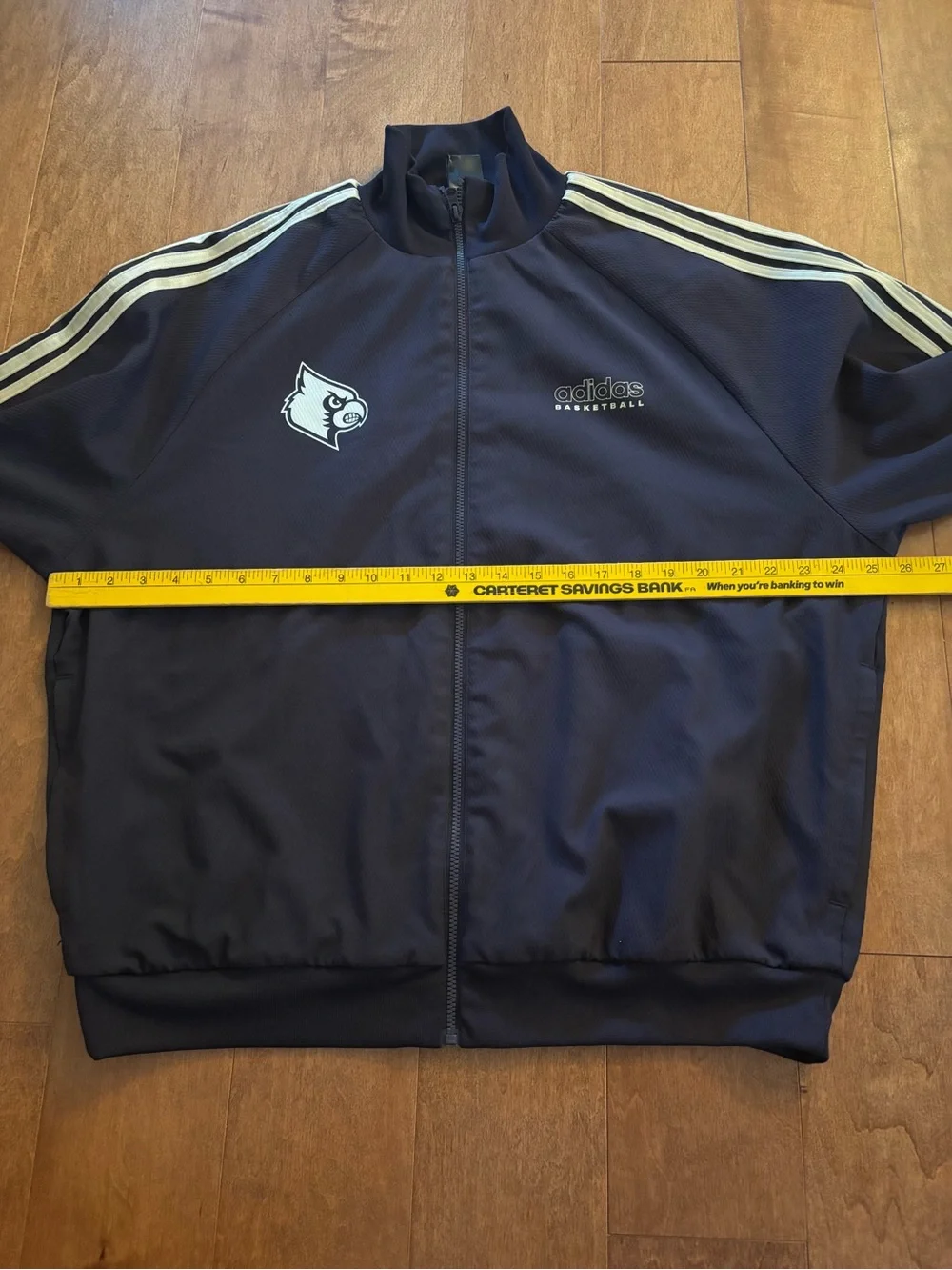 Adidas Basketball Louisville Cardinals Y2K Track Jacket Men's Large